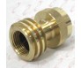 BBQ Grill Conversion Brass Adapter For Saver 1lb Propane Bottle Tank Refill